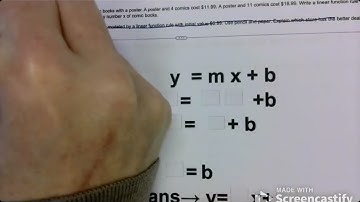 Construct Functions to Model Linear Relationships Part 2