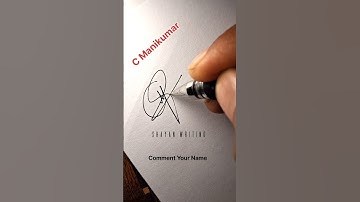 Unique signature idea For Beginners❤️ | #shorts #uniquesignature