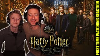 Harry Potter 20th Anniversary: Return to Hogwarts (DAD AND SON FIRST TIME WATCHING)