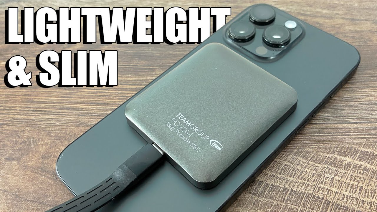 TEAMGROUP PD20M Mag Portable 2TB SSD - Review - YouTube