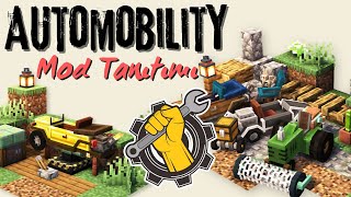 Minecraft Araba Sürmek /Automobility Tanıtım by Yellow's Mod Factory 1,142 views 5 days ago 7 minutes, 58 seconds