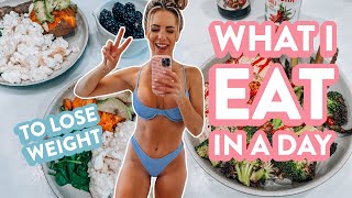 WHAT I EAT In A Day to Lose Weight | my full day of eating screenshot 3