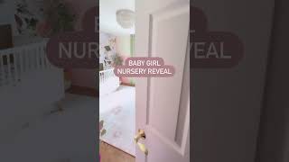 Floral Pink Baby Girl Nursery Reveal