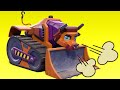 thú máy - Ngày Donut: Một thảm họa Donut! - hoạt hình dành cho trẻ em về xe tải và những con thú