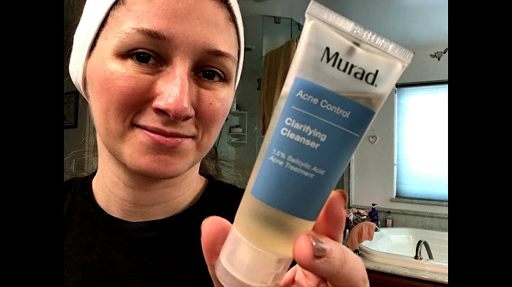 Murad acne control clarifying cleanser review