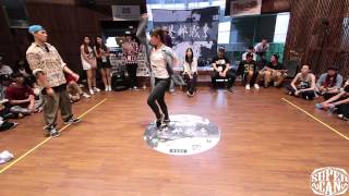 20150516 第三屆 港都戰爭街舞大賽 Vol.3 北區預賽 學生組 Best-24 柏廷 vs 映映 (Win)