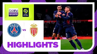 PSG 5-2 Monaco | Ligue 1 23/24 Match Highlights