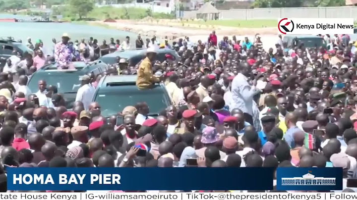 Listen to MP Opondo Kaluma speech in front of Ruto & Raila in Homa Bay!!