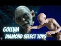 Gollum diamond select toys review recensione deluxe action figure unboxing the lord  of the rings