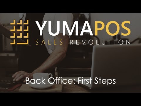 2. YumaPOS: Backoffice First Steps