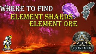 Where To Find Element shards & Element Ore on Fjordur Map | Ark Survival Evolved | SFG | Tamil |