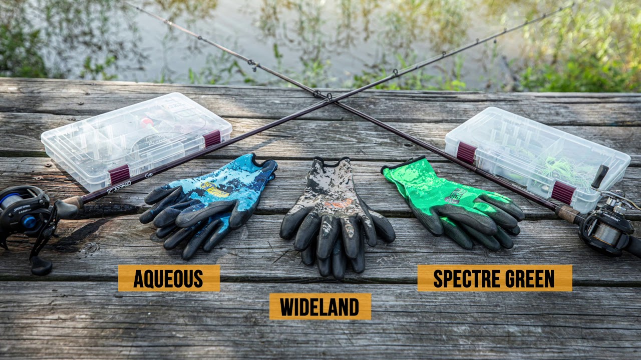 Gorilla Grip Veil Camo Fishing Gloves