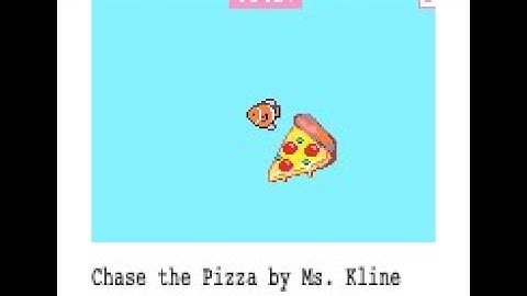 MakeCode Arcade "Chase The Pizza" Tutorial