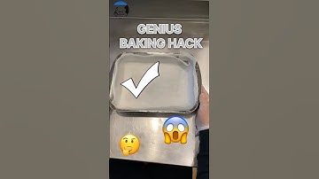 GENIUS Baking Hack!! How to Line a Baking Pan in Seconds 😱#shorts #baking #ytshorts #shortsfeed