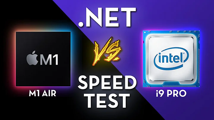 M1 vs Core i9 : Performance .NET - Premier Aperçu