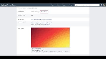 HOW TO REFRESH YOUR FACEBOOK SHARE ATTACHMENT AFTER UPDATING