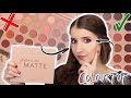 NEW COLOURPOP GONE MATTE MEGA PALETTE 😍 SWATCHES + 2 LOOKS!