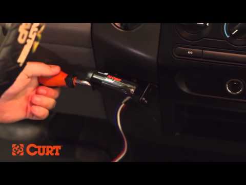 Brake Control Wiring Install  CURT 51323 Ford F 150