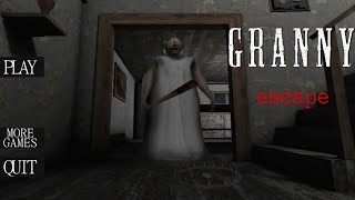 car escape | granny chapter 1 | speed run ( full gameplay )
