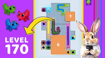 Gecko Out Level 170 Solution Walkthrough