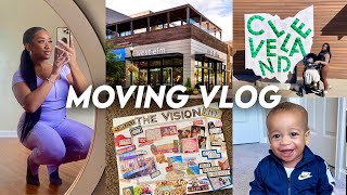 Moving Vlog 03: Home Decor Shopping, *OLD* Apartment Tour, Embracing Motherhood, VISION BOARDS WORK!