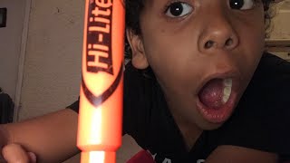 The best marker flip of all time. 😆