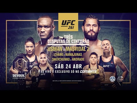 UFC 261: Usman x Masvidal 2 - Três disputas de título