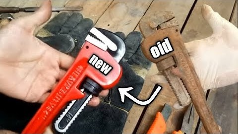 How to use old pipe wrench renew #wrench #old #how #renew #diy  August 24, 2023