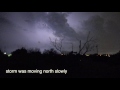 Thunderstorm over Austin, TX