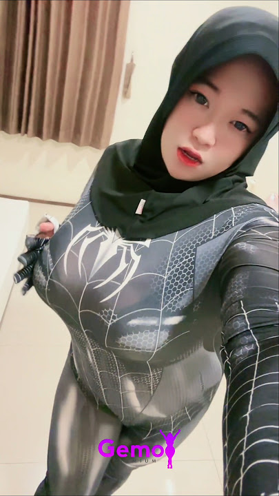 spider girl gemoy #hijab #gemoy #tobrut #meii #spiderman #bahenol #gealgeol #tiktok #hot #shorts
