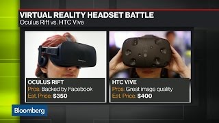It's Oculus Rift vs. HTC Vive in the Battle of the VR Headsets It's Oculus Rift vs. HTC Vive in the Battle of the VR Headsets
