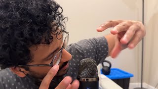 ASMR Hand sounds and whispers, a little update
