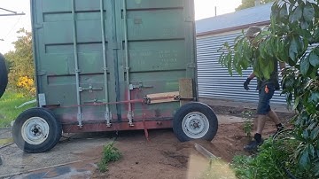 shipping container wheels