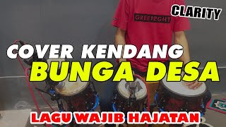 COVER KENDANG BUNGA DESA DANGDUT KOPLO KALEM LAGU LAWAS COCOK UNTUK HAJATAN