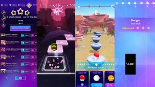 SmashColor3D VS Magic Jump VS Hop Ball 3D VS Magic Tiles 3 || EDMRush..!!