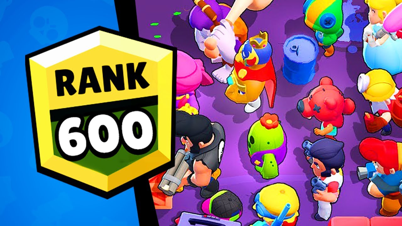 Per La Prima Volta Tutti Al Grado 600 Brawl Stars Youtube - prima versione brawl stars