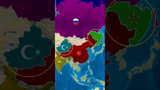 When China Fought Russia😳 #history #india #mapping