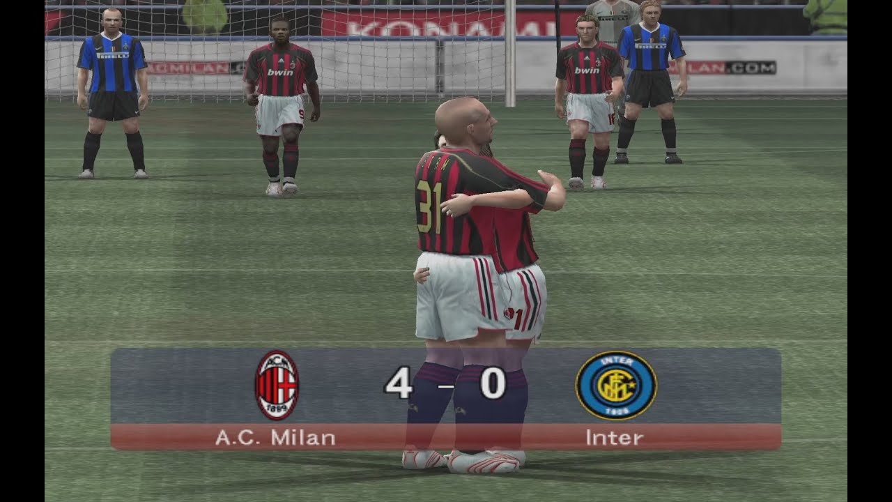 Мілан — Інтер | PES 6 | Кубок Ліги | Матч відповідь | Майстер Ліга | Сезон 2009