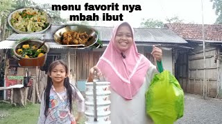 Munjung kerumah ibu mertua  ( mbah ibut  )