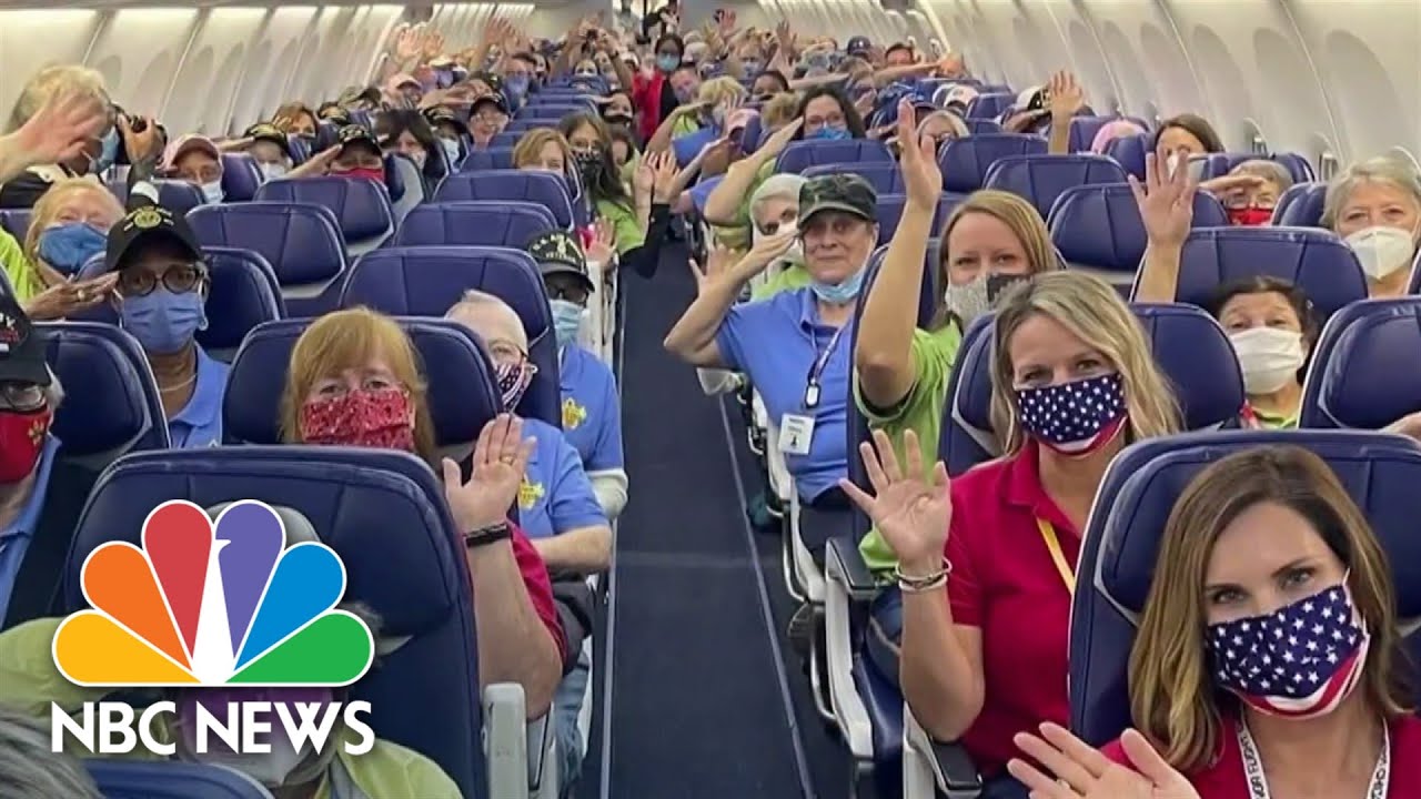 First All-Women Honor Flight Takes Veterans To Washington
