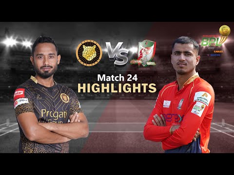 Sylhet Sunrisers vs Fortune Barishal | 24th Match | Highlights | Season 8 | BBPL 2022