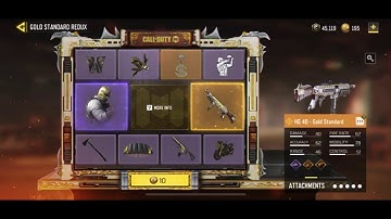 Opening gold standard redux draw | something really amazing happened :) | Thanks codm | on iPhone 12