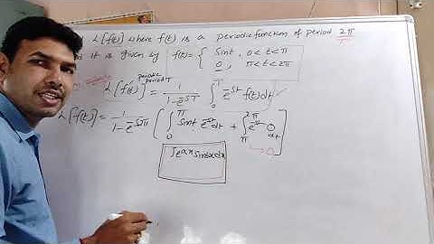 Laplace Transforms in Telugu-13 Periodic function