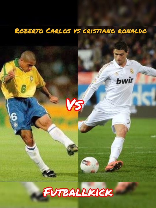 Roberto Carlos vs Ronaldo impossible free Kick 🔥🔥 #efootball #pes #ronaldo