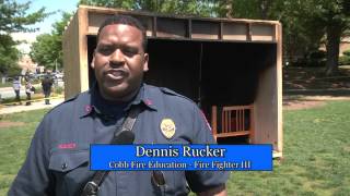 KSU Mock Dorm Room Burn - 15