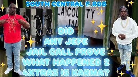 “Did Young Ant Jefe’s LA County Jail Call Prove 4Xtra’s Firework Injury Was Karma?”