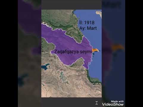 Azərbaycan Xalq Cümhuriyyətinin yaranması| Bakının azad edilməsi| (xəritə üzərində)