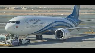 حركة الطيران في مطار مسقط الدولي, إقلاع وهبوط الطائرات,, take off, landing, ATC, heavy load