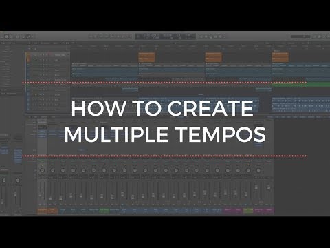 Logic Pro X Tutorial: How To Create Multiple Tempos in a Session