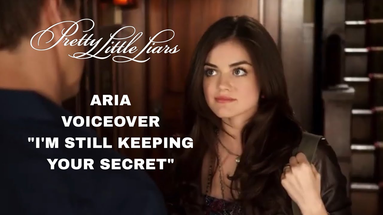 Pretty Little Liars 1x01 voiceover | Aria "I'm still keeping your secret"